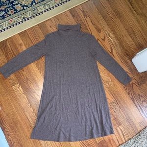 American Eagle AE grey gray sweater dress size S
